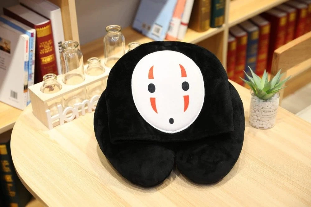 Spirited Away No Face Man U Shape Pillow 8 Spirited Away No Face Man U Shape Pillow - Image 8