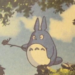 My Neighbor Totoro – Totoro Family And The Girls Kraft Paper Poster -Ghibli HTB1c.MdPFXXXXafXXXXq6xXFXXXZ