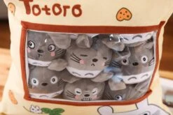 Totoro Family Stuffed Pillow Creative Gift -Ghibli HTB1jFW8bRCw3KVjSZFlq6AJkFXaZ 2nd