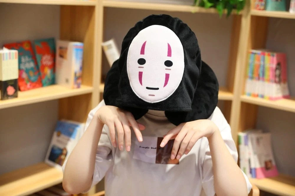 Spirited Away No Face Man U Shape Pillow 6 Spirited Away No Face Man U Shape Pillow - Image 6