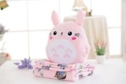 My Neighbor Totoro Hand Warmer Plush Pillow With Coloring Blanket -Ghibli Ha244a323856341ee9f93f7bc55452319h 2nd