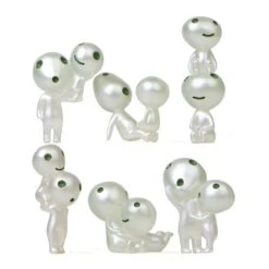 Princess Mononoke Kodama Glow In The Dark Figures 6pcs/set