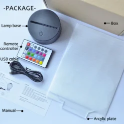 Princess Mononoke Kodama 3D LED Light Multi-Color Changing 21 Princess Mononoke Kodama 3D LED Light Multi-Color Changing -Ghibli Hd60af91773204746b09222eee2307fddn