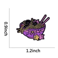 Spirited Away – Ramen Soot Sprite Badge Pin -Ghibli Hd79d1cd3fd64439a85feca021cc40de3v