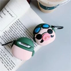 Porco Rosso Airpods Case 14 Porco Rosso Airpods Case -Ghibli Hf6c0449fb37444b1b886ff09e7bb0929C