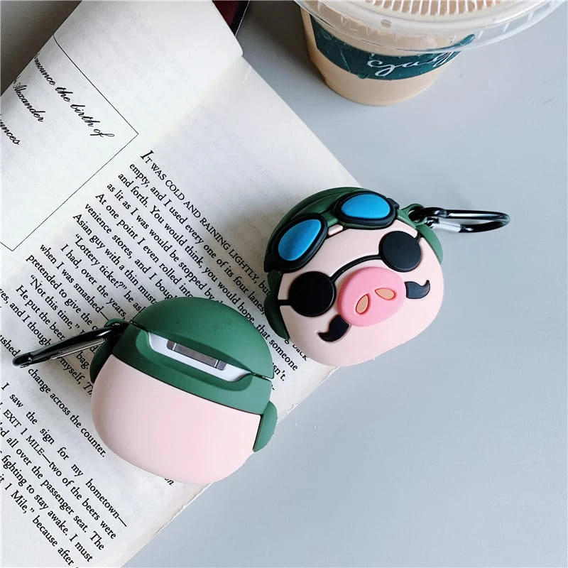 Porco Rosso Airpods Case 6 Porco Rosso Airpods Case - Image 6