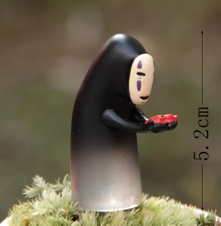 Spirited Away No Face Man And Chihiro Action Figure 2pcs/lot 3 Spirited Away No Face Man And Chihiro Action Figure 2pcs/lot - Image 3