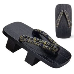 Naruto Cosplay Props Japanese Handmade Wooden Geta Clogs For Men With Socks -Ghibli Japan Samurai Paulownia Dragon Print Geta Clogs for Man Wooden Naruto Sandals Outdoor Ethnic Cosplay Chinese 1.jpg 640x640 1
