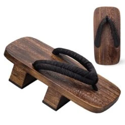 Naruto Cosplay Props Japanese Handmade Wooden Geta Clogs For Men With Socks -Ghibli Japan Samurai Paulownia Dragon Print Geta Clogs for Man Wooden Naruto Sandals Outdoor Ethnic Cosplay Chinese 24.jpg 640x640 24