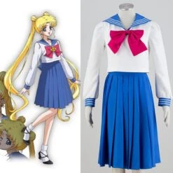 Sailor Moon Tsukino Usagi Halloween Cosplay Costume -Ghibli Japanese Anime Comic Pretty Soldier Sailor Moon Cosplay costumes Tsukino Usagi Cosplay Costume Dress Sailor Suit 3