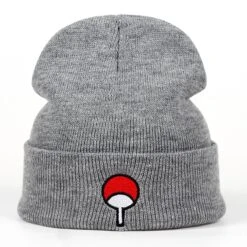 Naruto Uchiha Family Logo Beanie 2 Colors