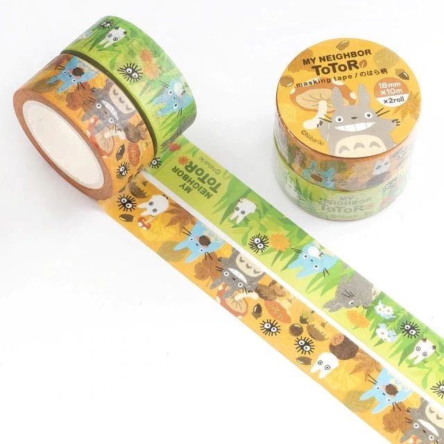 My Neighbor Totoro Washi Tape 2pcs/set 1 My Neighbor Totoro Washi Tape 2pcs/set