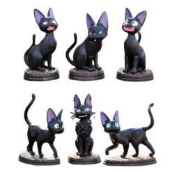 Kiki’s Delivery Service – Jiji Figures 6pcs/set