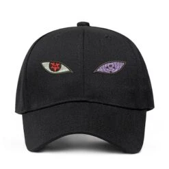 Naruto Uchiha Sasuke Sharingan & Rinnegan Eye Baseball Cap