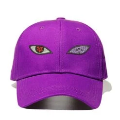 Naruto Uchiha Sasuke Sharingan & Rinnegan Eye Baseball Cap -Ghibli New Anime Naruto Uchiha Sasuke Sharingan Rinnegan Eye Cotton Cap Baseball Cap For Men Women Hip 3.jpg 640x640 3