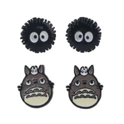 My Neighbor Totoro & Fairy Dust Stud Earrings