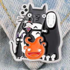 Ghibli Characters Enamel Badge Pin -Ghibli S053e2ca8b6d34dbca75821364bb2703eE