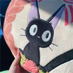 Kiki’s Delivery Service Jiji Embroidered Soft Cushion 35cm -Ghibli S0c121fc9287f4a0fb787aef99593eccaF