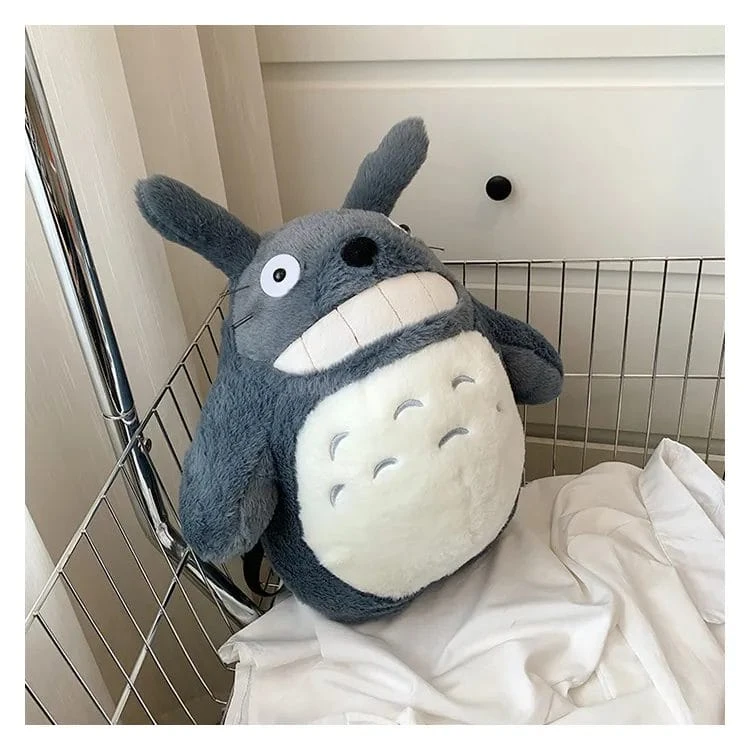 My Neighbor Totoro Plush Backpack 33cm 6 My Neighbor Totoro Plush Backpack 33cm - Image 6