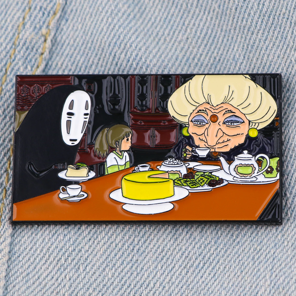 Spirited Away – Tea Time Badge Pin 8 Spirited Away – Tea Time Badge Pin - Image 8
