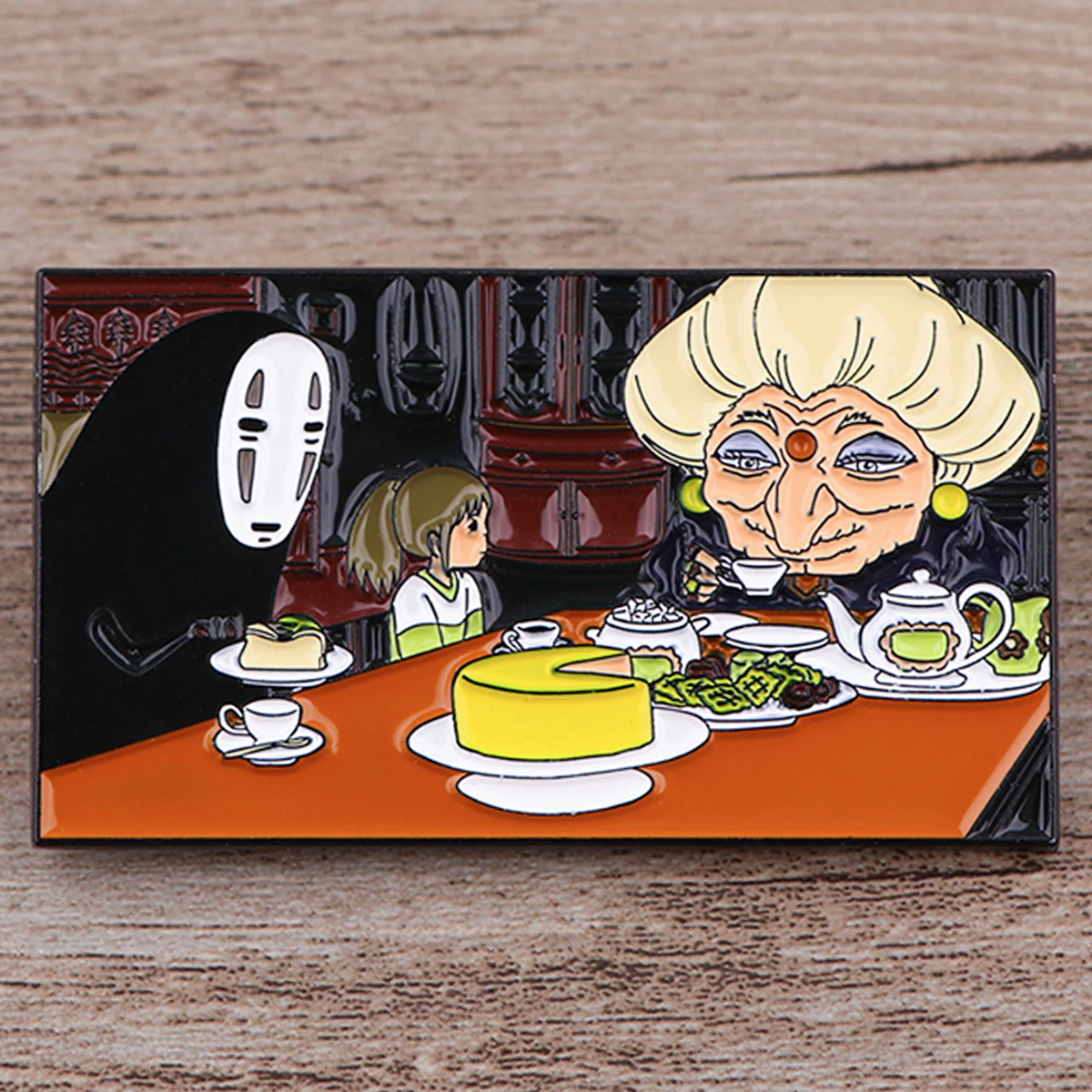 Spirited Away – Tea Time Badge Pin 7 Spirited Away – Tea Time Badge Pin - Image 7