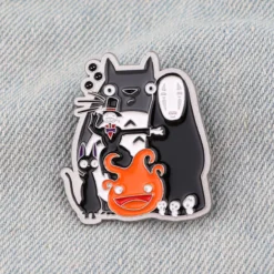 Ghibli Characters Enamel Badge Pin -Ghibli S2f01bd75b8f24898888cf8af9a8559e6k