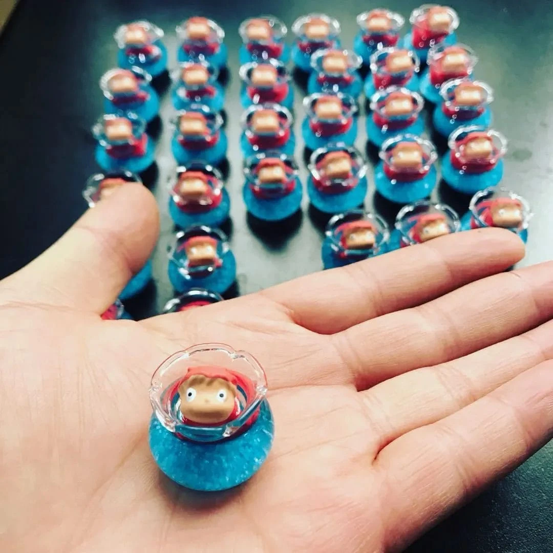 Ponyo On The Cliff Luminous Ornament Fridge Magnet 2 Ponyo On The Cliff Luminous Ornament Fridge Magnet - Image 2