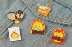 Howl’s Moving Castle Naughty Calcifer Badge Pins 5pcs/set 9 Howl’s Moving Castle Naughty Calcifer Badge Pins 5pcs/set -Ghibli S4080b020a059485598e286b35384a7cax e1683270931681