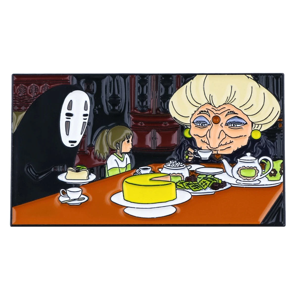 Spirited Away – Tea Time Badge Pin 1 Spirited Away – Tea Time Badge Pin