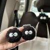 Cute Soot Sprites Car Seat Back Hook Set 2pcs