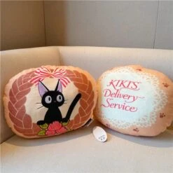 Kiki’s Delivery Service Jiji Embroidered Soft Cushion 35cm -Ghibli Sa3fc74c4485547a9bcce0210aff766b3E