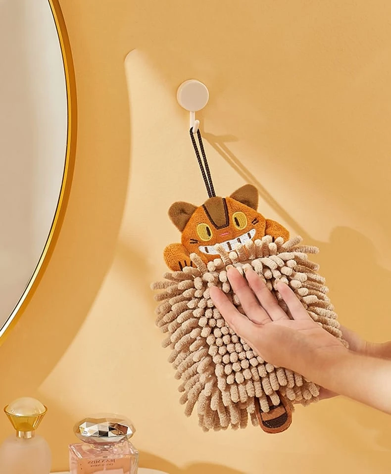 My Neighbor Totoro – Catbus Chenille Hand Towel 8 My Neighbor Totoro – Catbus Chenille Hand Towel - Image 8