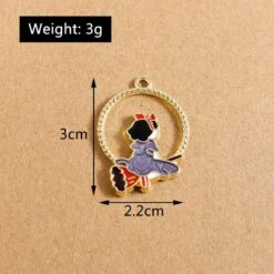 Kiki’s Delivery Service Charms For DIY Jewelry Set 10 Pcs -Ghibli Sabb3a57e130e4f8c93e56d9ff93dd9015