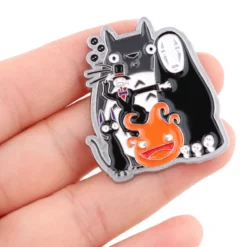 Ghibli Characters Enamel Badge Pin -Ghibli Sb9d0458ba9034366ada209ac5586e52fo