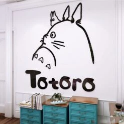 My Neighbor Totoro Acrylic 3D Wall Decor Stickers -Ghibli Scd0ee8a5493c4966b6c2342978c9e089j