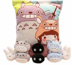 Totoro Family Stuffed Pillow Creative Gift -Ghibli Screen Shot 20190903 at 7.58.08 PM 2nd