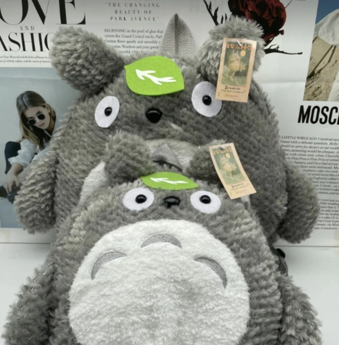 My Neighbor Totoro Stuffed Backpack 2 Sizes For Kid 6 My Neighbor Totoro Stuffed Backpack 2 Sizes For Kid - Image 6