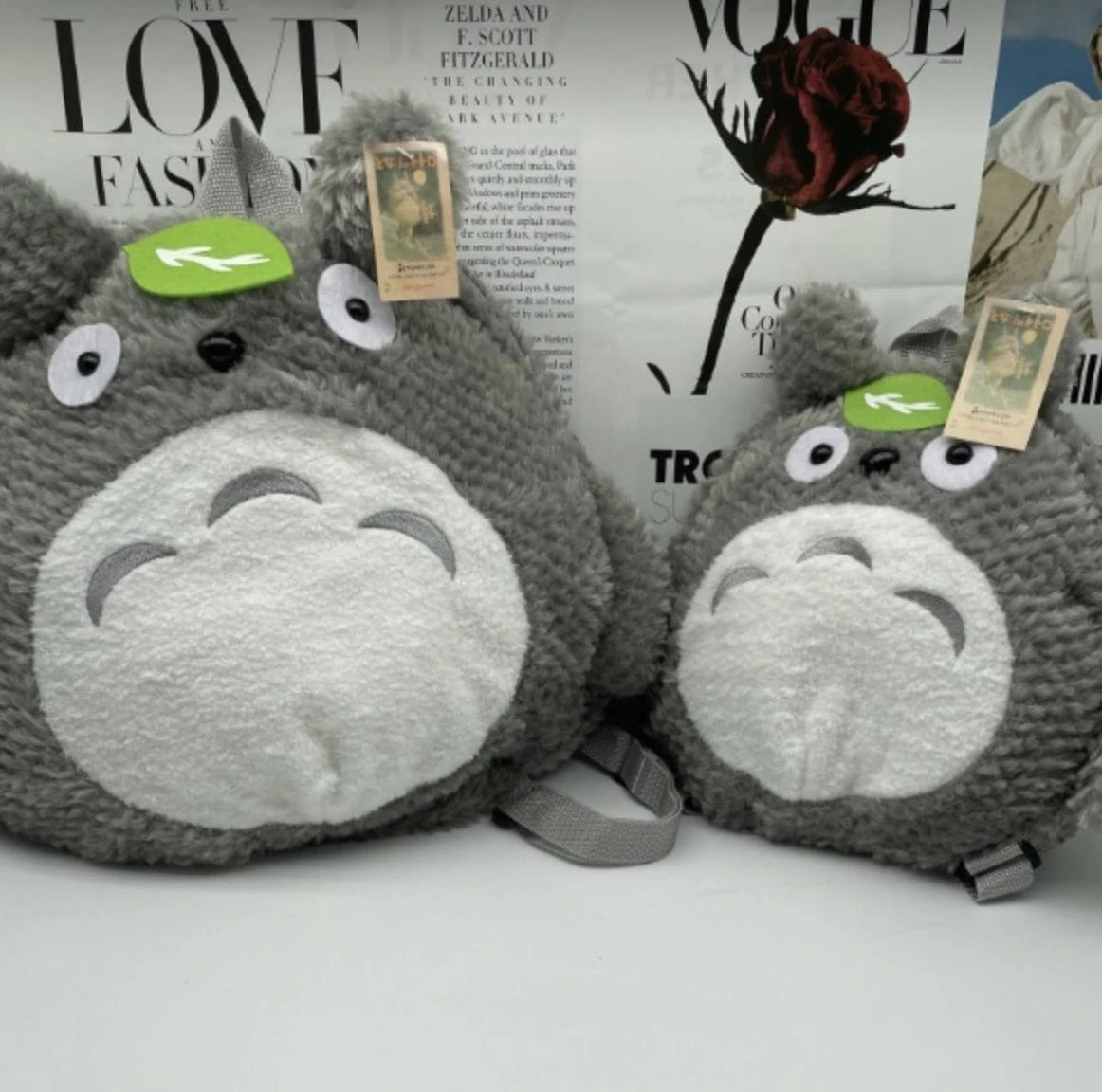 My Neighbor Totoro Stuffed Backpack 2 Sizes For Kid 5 My Neighbor Totoro Stuffed Backpack 2 Sizes For Kid - Image 5
