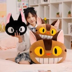 My Neighbor Totoro Catbus & KiKi’s Delivery Service Jiji Stuffed Pillow 29 My Neighbor Totoro Catbus & KiKi’s Delivery Service Jiji Stuffed Pillow -Ghibli Sddd453f0485143ada5feeda3a2ef26abT