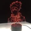 Naruto Hayate Kakashi 3D LED Night Light