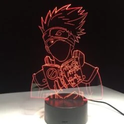 Naruto Hayate Kakashi 3D LED Night Light