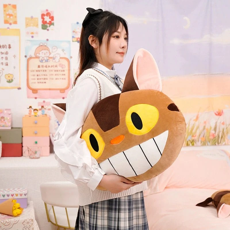 My Neighbor Totoro Catbus & KiKi’s Delivery Service Jiji Stuffed Pillow 8 My Neighbor Totoro Catbus & KiKi’s Delivery Service Jiji Stuffed Pillow - Image 8