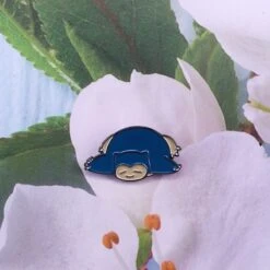 Pokemon Snorlax Badge Pins Collection -Ghibli Snorlax badge cute Pokemon pin geek gamer fandom jewelry 2