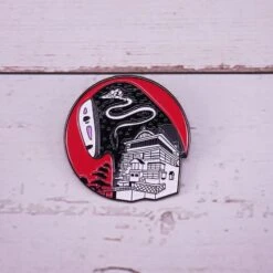 Spirited Away Kaonashi No Face Bathhouse Badge Pins -Ghibli Spirited Away bathhouse pin perfect anime fans gift 2