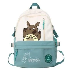 Studio Ghibli My Neighbor Totoro Harajuku Large Backpack 15 Styles -Ghibli Studio Ghibli My Neighbor Totoro Harajuku Large Backpack 15 Styles 9
