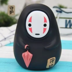 Spirited Away Cute No Face Man Piggy Bank -Ghibli Studio Ghibli Spirited Away No Face Man Figures Toy Anime No Face Man Piggy Bank Toy 3