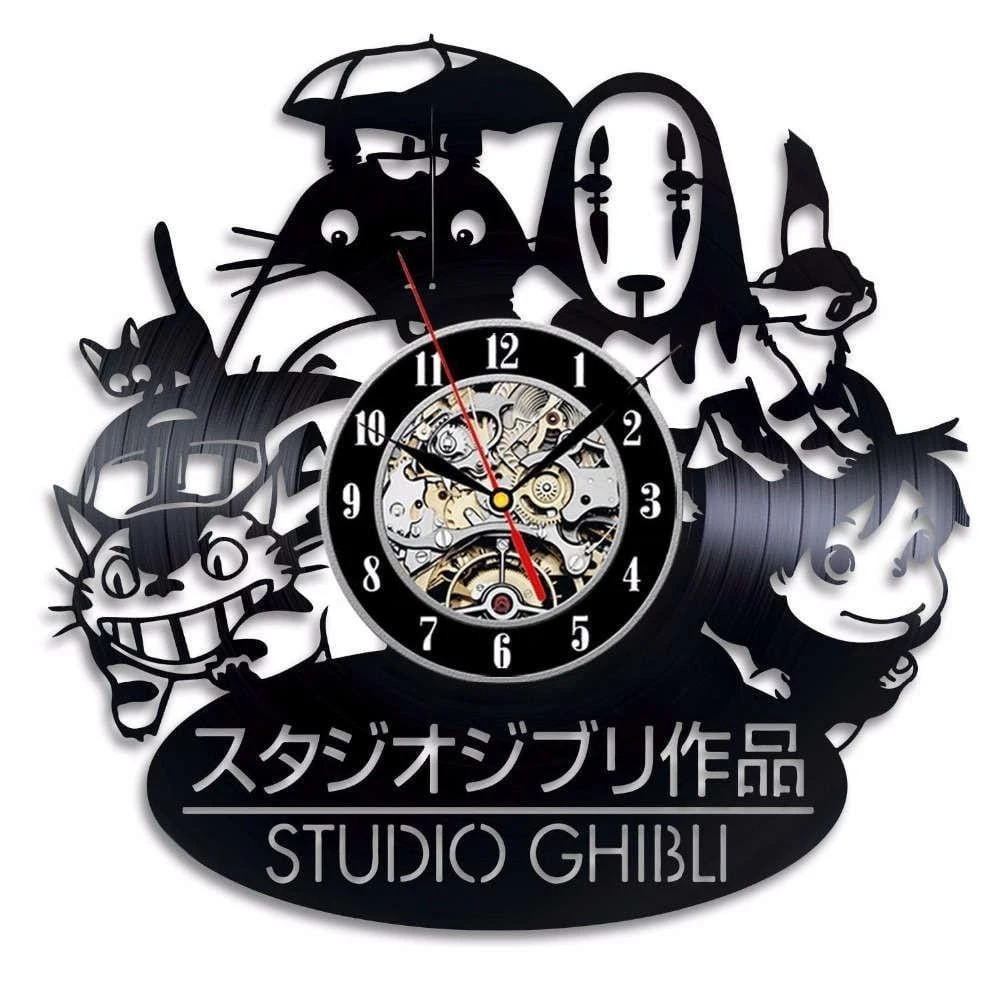 Studio Ghibli Classic Wall Clock 1 Studio Ghibli Classic Wall Clock