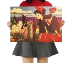 Kiki’s Delivery Service Classic Kraft Paper Poster
