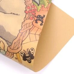 My Neighbor Totoro Vintage Poster 9 My Neighbor Totoro Vintage Poster -Ghibli TIE LER My Neighbor Totoro Kraft Paper Poster Japanese Animation Poster Decor Wall Sticker 50 5X36cm 3