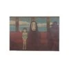 Spirited Away No Face And Chihiro Retro Poster